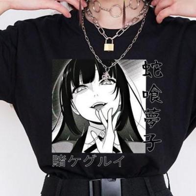 Koszulkę Anime Yumeko Jabami Kakegurui – Koszulka Cosplay, Koszulka Kakegurui