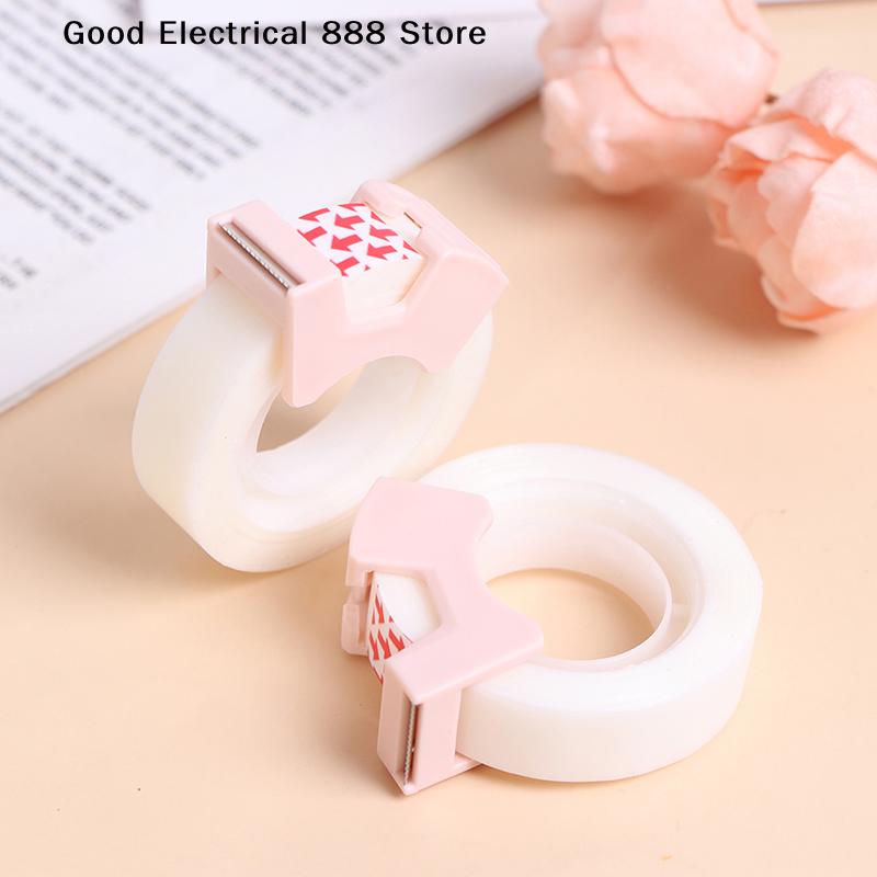 Adhesive Tape With Cutting Tool Writable Invisible Correction Tape Stationery Office Supplies Labeling Clothes Cutting Marking