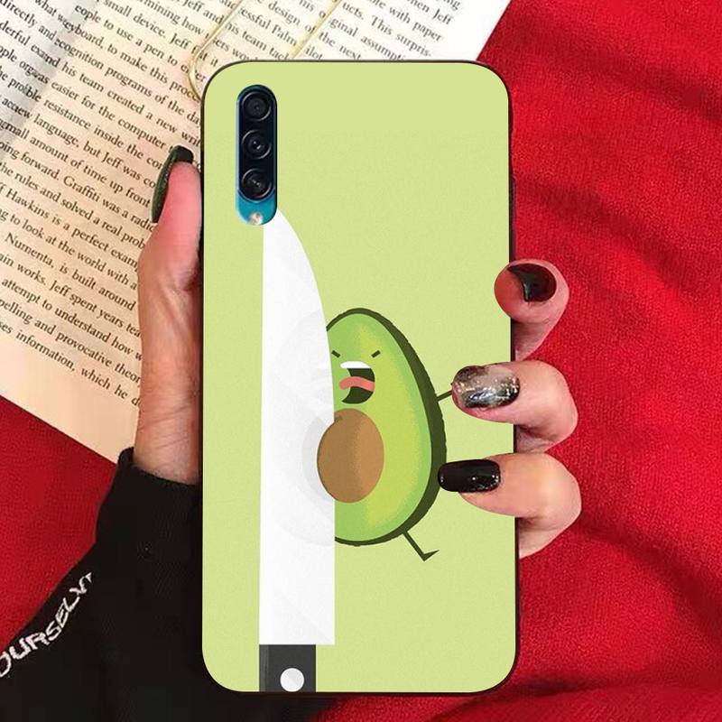 Avocado Aesthetic Phone Case for Samsung A51 01 50 71 21S 70 31 40 30 10 20 S E 11 91 A7 A8 2018