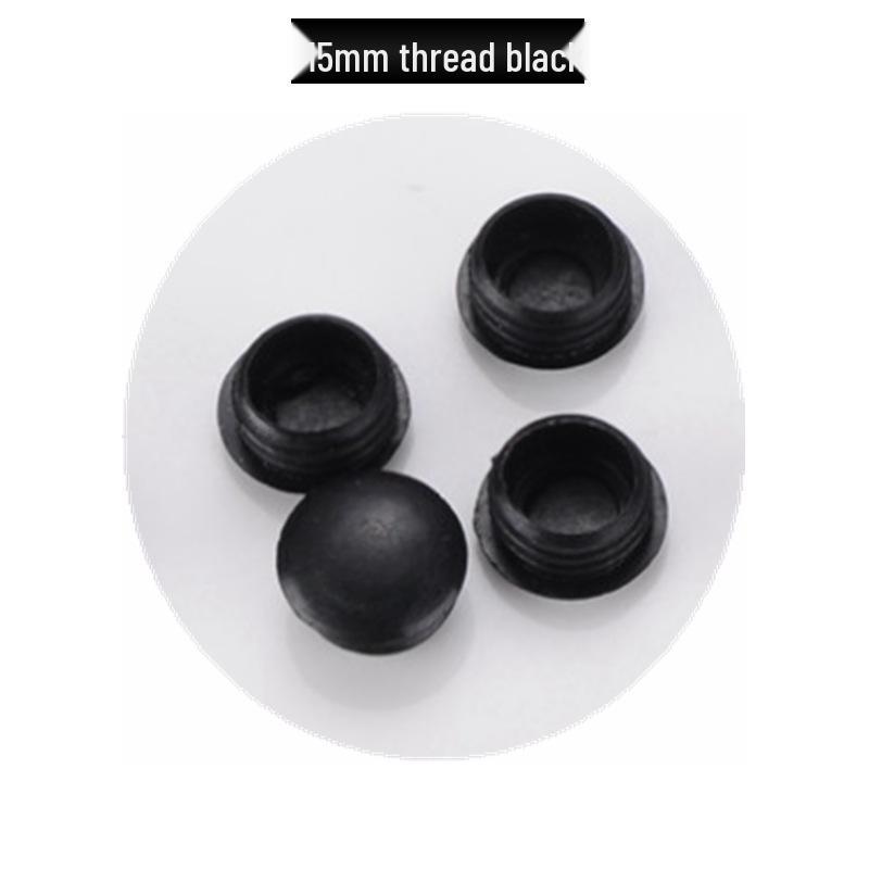 Plastik Vida Dişli Delik Tıpa - Mobilya Menteşeleri ve Donanımlar İçin Dekoratif Kapak