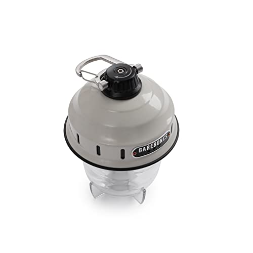 Barebones Beacon Hanging Light, Rechargeable LED Camping Lantern with Dimmable Lighting - Weatherproof Retro Hanging Lantern for Outdoor Adventures an