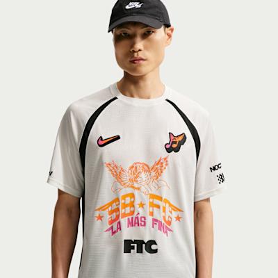 Nike SB Soccer Jerseys Unisex Sail White/Black Crew Neck Moderate S