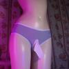 Women Style Panties For Men With Jj Set Sissy Pouch Panties Open Closed Penis Sheath Underpant Gay Lingerie Comfortable Briefs