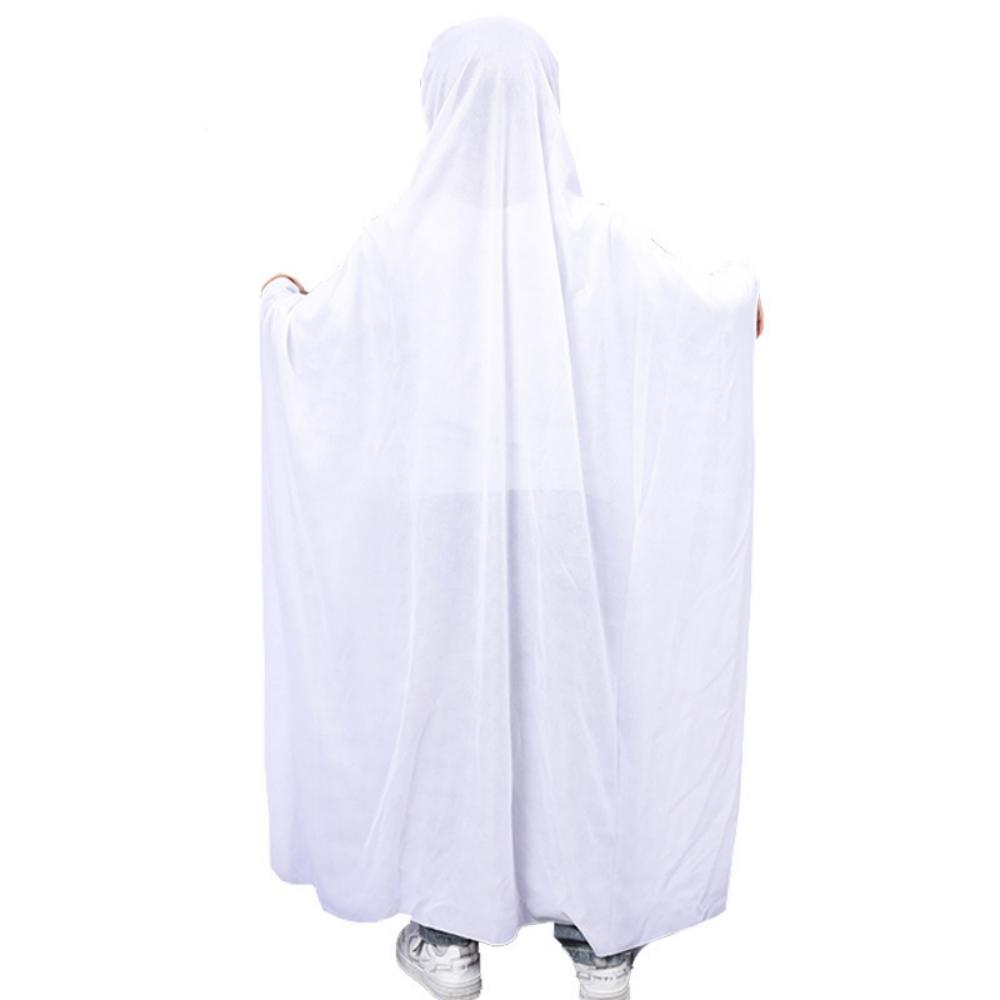 1 Set of Halloween Cloak Party White Clothes Masquerade Kids Funny Ghost Cloak Halloween Ghost Festival Prank Party Decoration