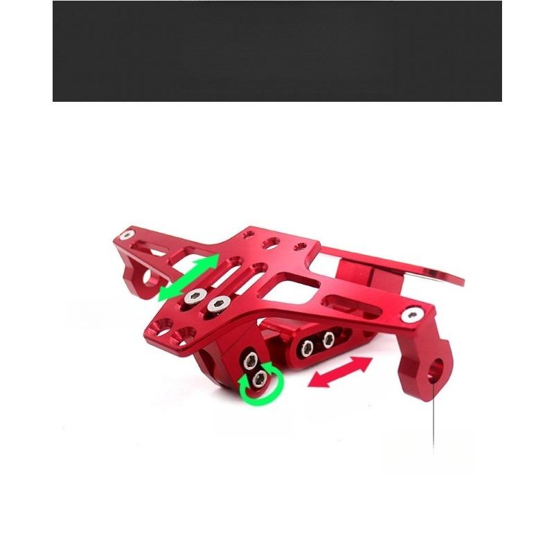 Electric Scooter Universal Modified License Plate Holder, Foldable Tail Plate Holder