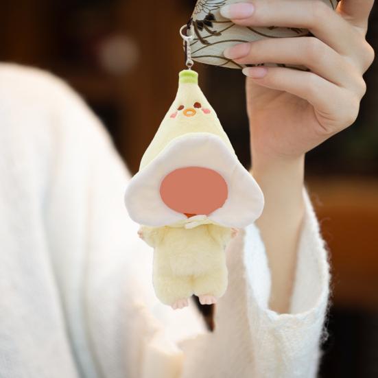 17cm Doll Accessories Burger Shape Head Cover for La Bubu(NO Doll) Fried Chicken Legs Shape Headgear Stylish Doll Outfit Gifts