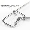 Fishing Tackle Accessories Fishing Lock Buckle Stainless Steel Live Fish Stringer