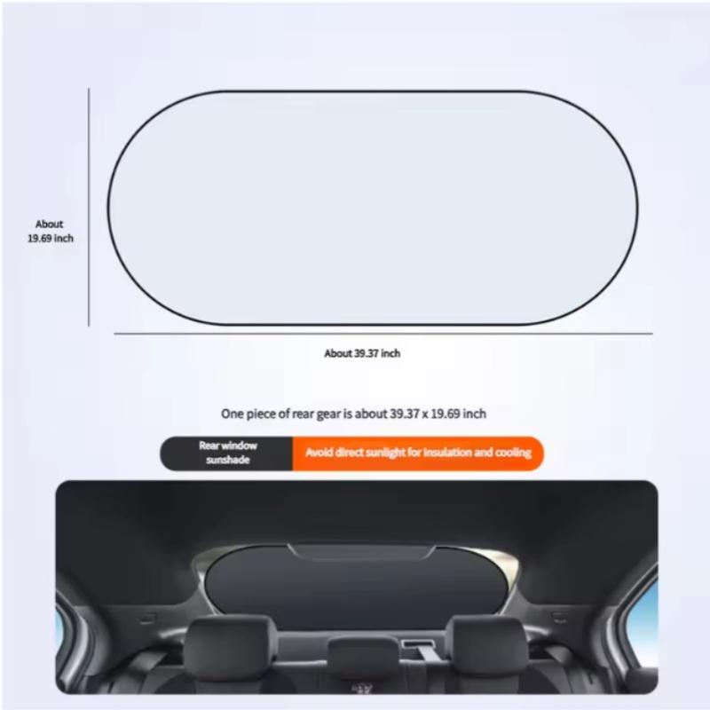 Parasolar Auto Protecție UV Pliabil Parasolar Auto Lunetă Universal Vizor Fereastră Auto cu Ventuze