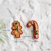 1/2/3Pcs Handmade Christmas Tree Hanging Pendants Painted Christmas Tree Ornaments  Seasonal Decor