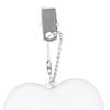 Mini Heart Keychain Pendant Clip-On Night Light Touch-Activated LED Heart-Shaped Night Lamp Home Decor