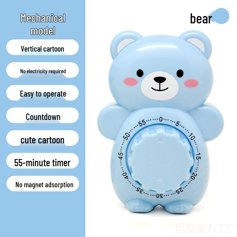 Dual-use Timer: Learning, Time Management & Kitchen Alarm Clock for Students & Children