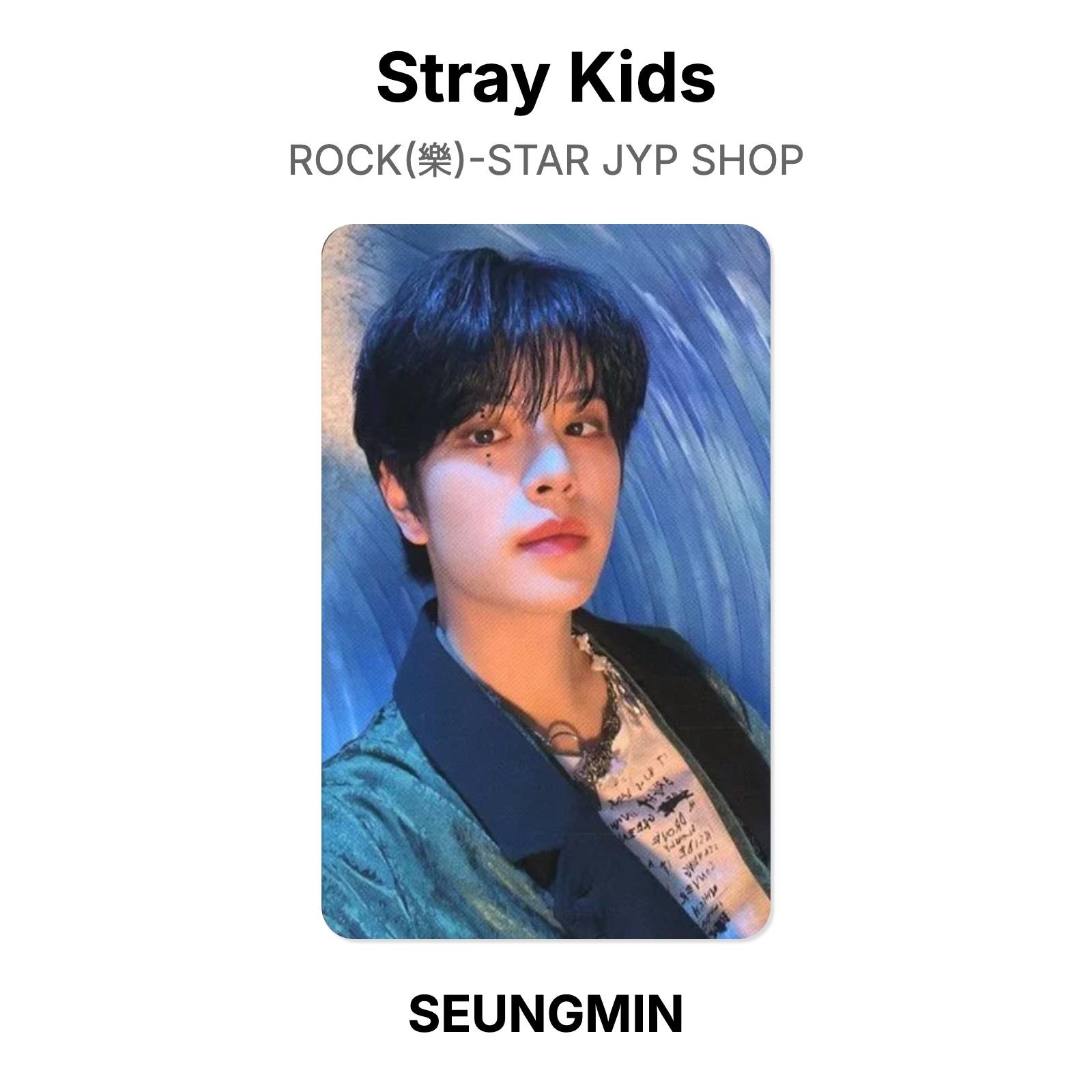 Stray Kids ROCK()-STAR JYP SHOP Official Photocard SEUNGMIN