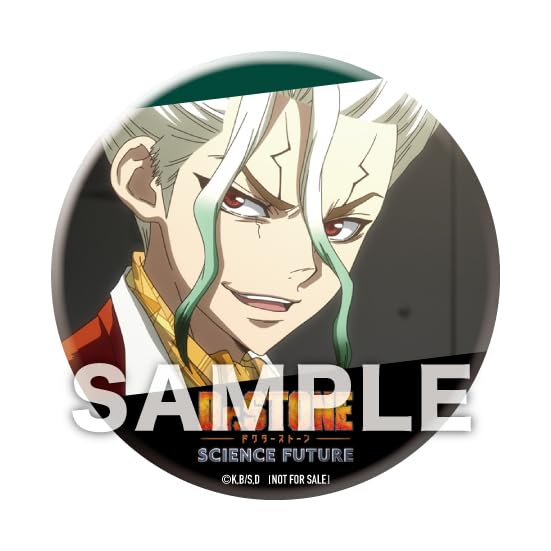 4th SEASON DVD BOX 1 First production limited edition Teaser visual scene acrylic key scene A4 clear scene badge "Dr. STONE" (Amazon exclusive sheet,