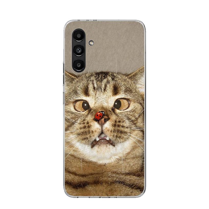 Pet Cat Funny Memes Phone Case For Samsung Galaxy A16 A14 A15 A13 A56 A54 A55 A53 A26 A24 A25 A23 A36 A34 A35 A33 A05S A04S A03S
