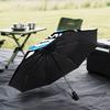 1PC Grêmio FBPA Printed Umbrella Folding umbrella, automatic umbrella 8-Frame for Travel, camping Fan gifts Christmas Gifts