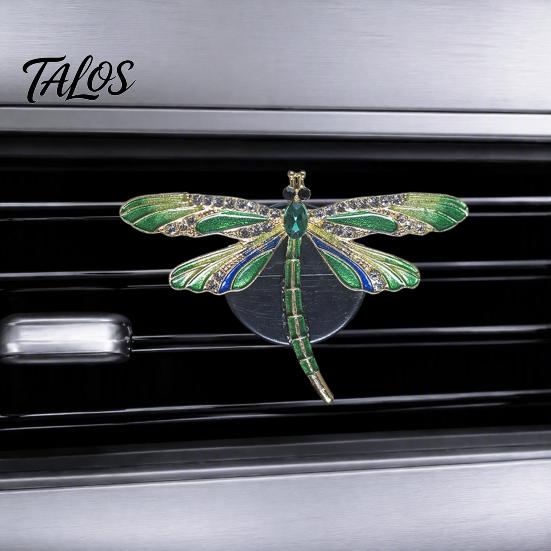 DIY Scrapbooking Finishing Touches Dragonfly Car Vent Clips, Metal Air Outlet Decorative Clip, Cute Gift for Her Conditioning Clips Truck Motorcycle