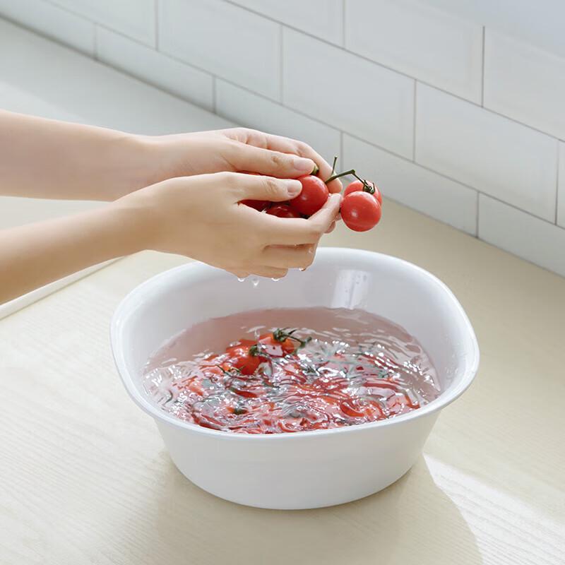 Chahua Silver Ion Antibacterial Square Baby Wash Basin