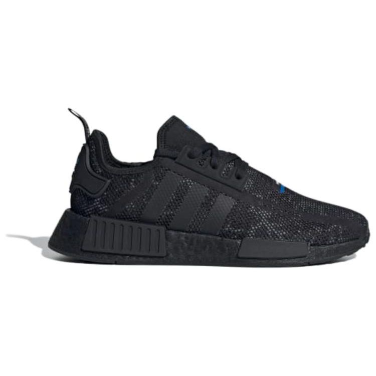 adidas NMD_R1 Preto Carbono Camo Tênis Masculino Core-Preto Cinza-Cinco IG5535