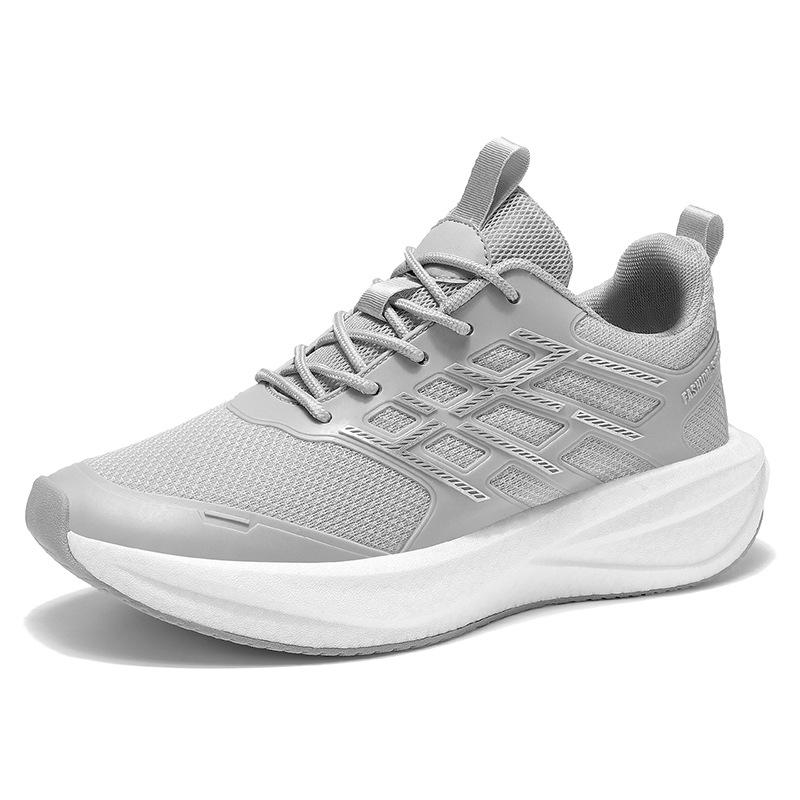 Spring and Autumn New Fashion Trend Low-top Platform Shoes Lace-up Light Casual Sports Shoes Men's Outdoor Running Shoes