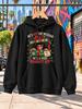 Men' "Hs Not the Messiah a Very Naughty Boy" Christmas Hoodie - Funny Peeking for Man Snowflake & Holly Print, Gift Box Suitable for, Casual Unisex Pu
