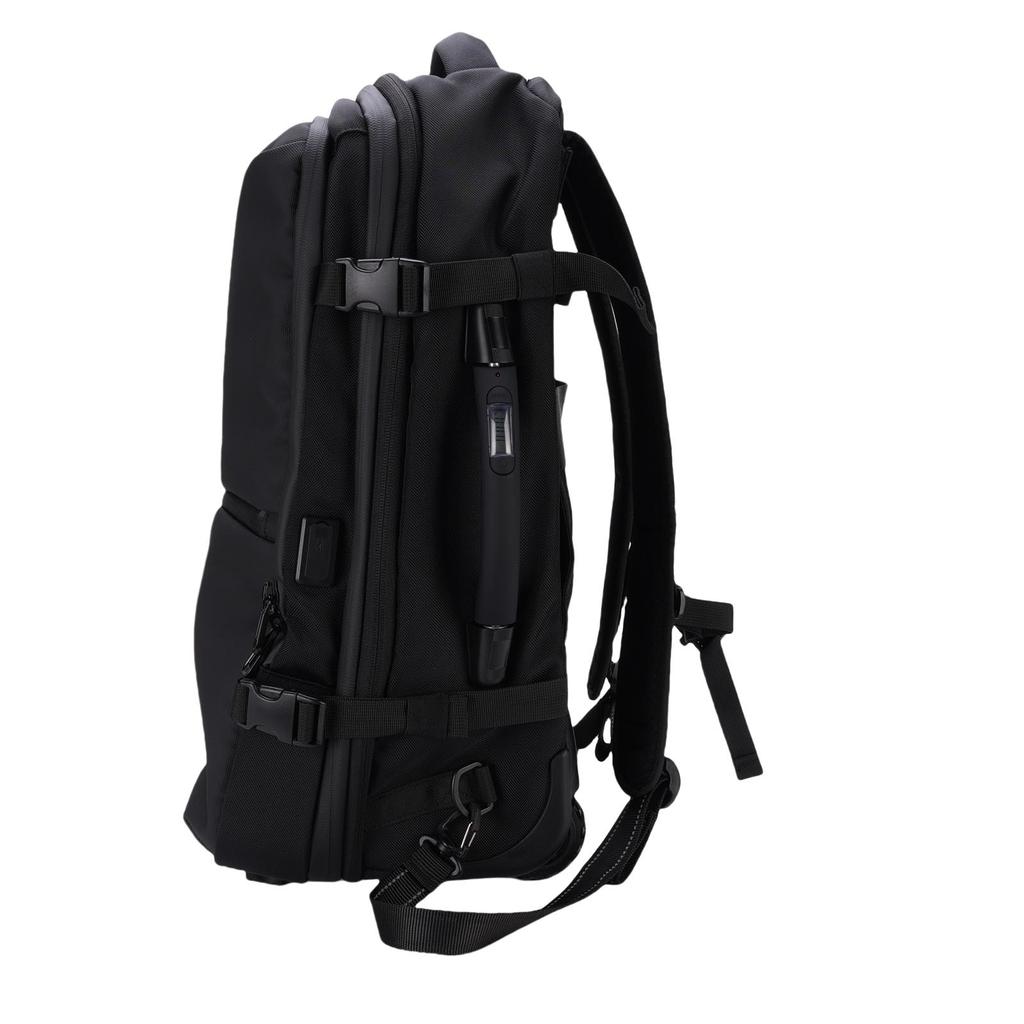Compression Backpack Large Capacity Rain Proof Multi Compartment Expandable Suitcase Backpack for Travel with Concealed
