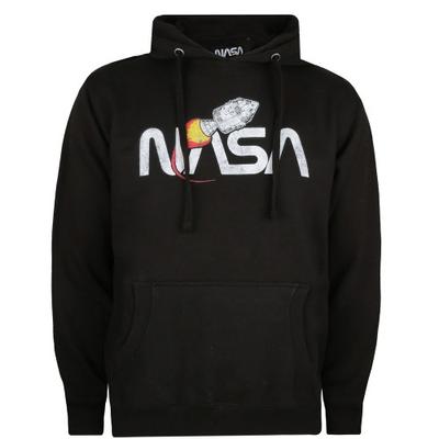 Mens Vintage Rocket Pullover Hoodie