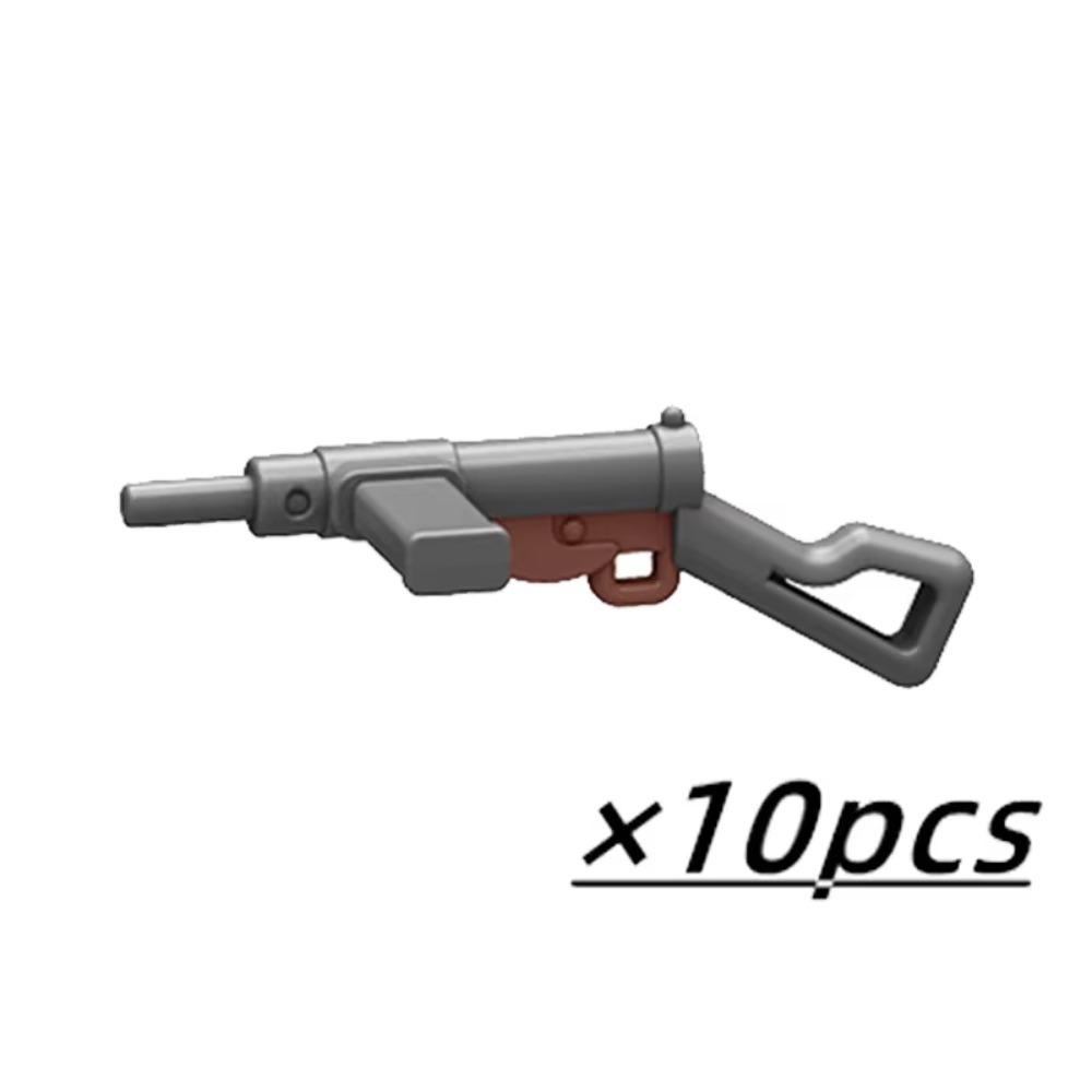 Military Building Blocks Solider Figure US Soviet Two-color 98K Gun Bobosha Anti-Tank Weapons Army Accessories MOC Toys Kid J010