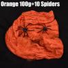 Artificial Spider Web Halloween Decoration Scary Party Scene Props Colorful Stretchy Cobweb Horror House Decorative Accessories