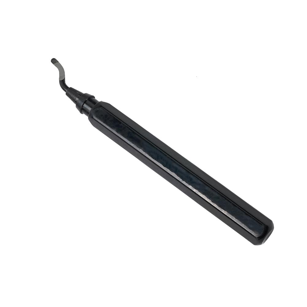 Blade Deburring Handle Remover Rotary Deburr Scraper Bar Wear Resistant 14.4cmx1.25cm/5.55inx0.49in Shank Steel