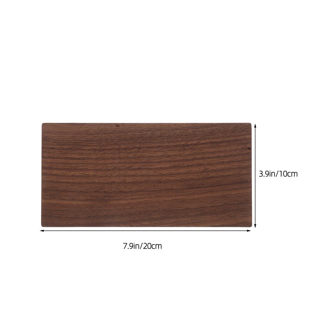 2Pcs Walnut Lumber Boards Natural Wood Sheets for Furniture Accent Wall Panels DIY Crafts Cutting Engraving Wood Planks