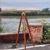 Maritime Brass Telescope Adjustable Wooden Tripod Nautical Decor Gift 42x Functional Telescope Home, Office, Studio Decor Gift