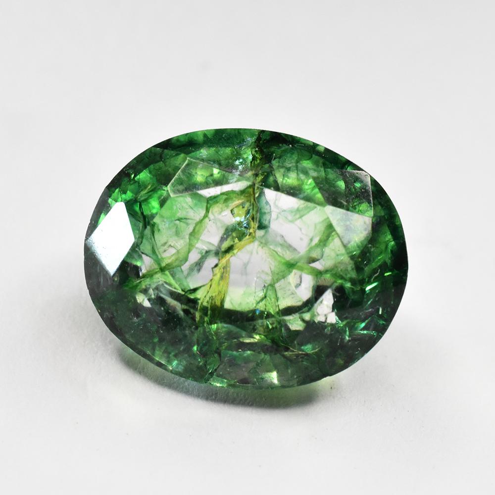 Natural Green Emerald Loose Gemstone 14x11 mm 9 ct Oval Cut for Jewelry Making and Gem Collections