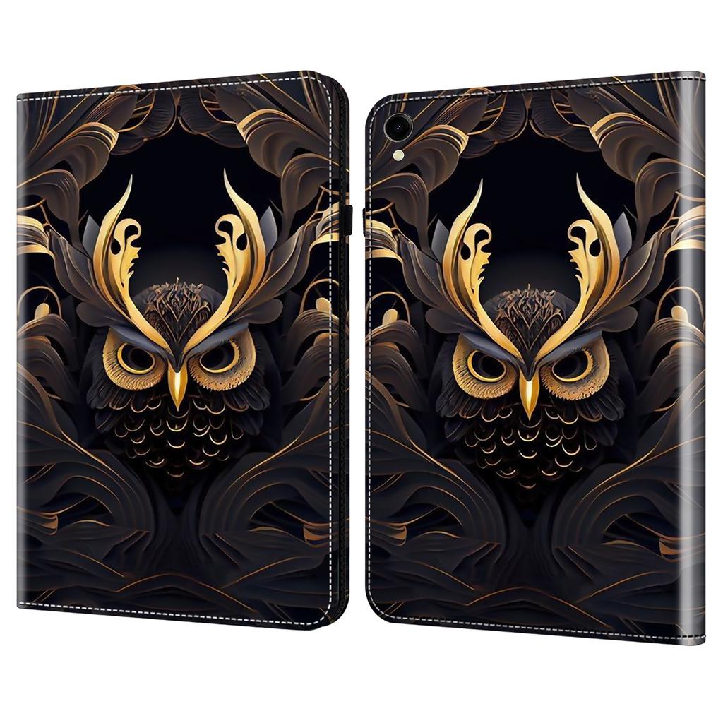 For Samsung Galaxy Tab S10 Lite/S10 FE/S9 FE/S9 Case Folio Stand PU Leather Pattern Tablet Cover