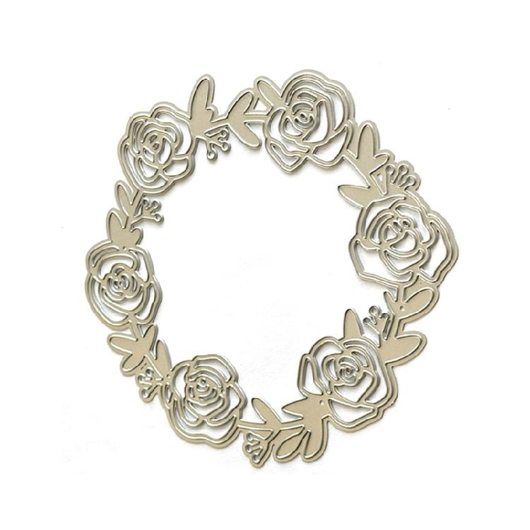 

Wreath Cutting Dies for Photo Scrapbooking Card Making Decorations Embossing Stencils Carbon Steel Die Cuts 1