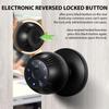 Smart Lock Keyless Entry   Fingerprint Door Knob   App Remote Access   5-in-1 FingerprintCelsiusPasswordCelsiusCardCelsiusKeyCelsiusApp Door