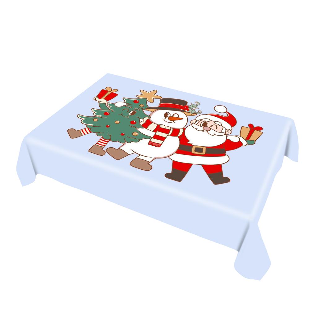 Christmas Tablecloth Rectangular Straight Edge Tablecloth