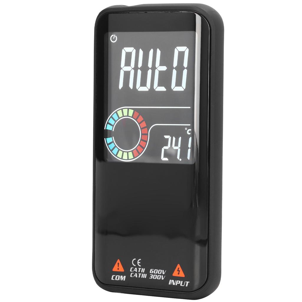 Rechargeable Digital Multimeter Auto Ranging High Accuracy AC DC Voltage Meter with Color LCD Screen