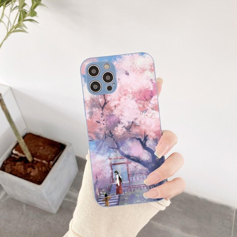 Inuyasha Sesshomaru Phone Case For IPhone 14 11 12 13 Pro Max X XR XSMax 6 6S 7 8 Plus SE 2022 Soft Square Color Phone Cover