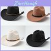 Pălărie de cowboy cu lanț și busolă cu cer înstelat pentru bărbați și femei în stil vestic