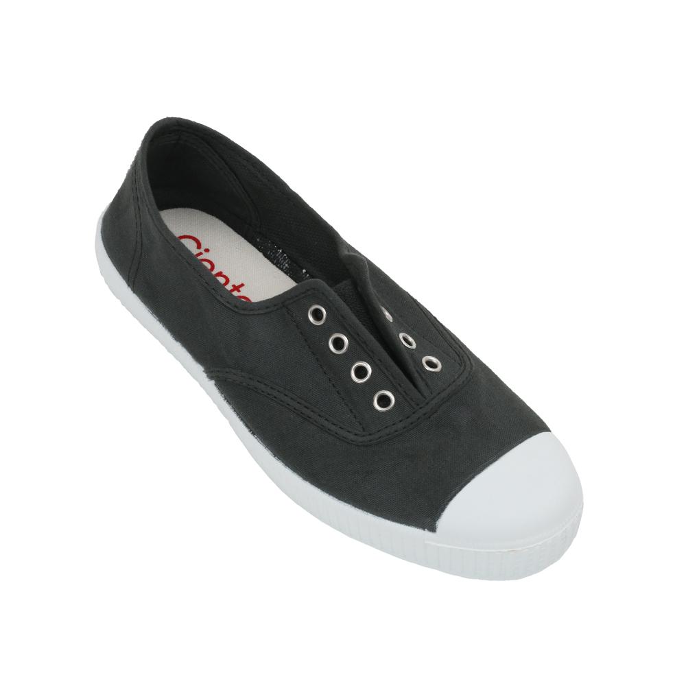 Cienta Women Inglés Puntera Tintado Dark Grey