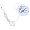 Tragbarer 3,5-mm-Aux-Kissen-Mini-Lautsprecher für MP3-MP4-CD-Telefon weiß