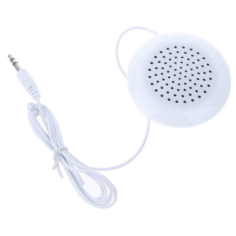 Mini orador do descanso auxiliar portátil de 3.5mm para o branco do telefone do CD Mp3 Mp4