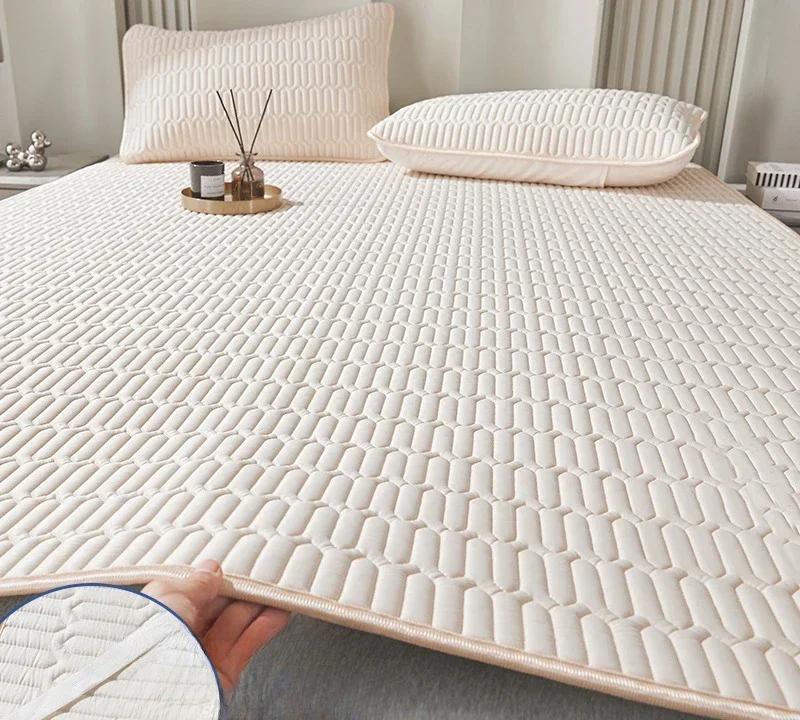 

2 шт./3 шт. латексный летний коврик, охлаждающий коврик для кровати и наволочка, коврик для холодного сна, летний дышащий складной крутой коврик 3pcs 150x200cm