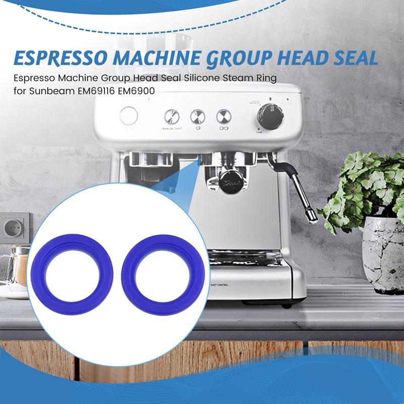 Espresso Machine Group Head Seal Silicone Steam Ring For Sunbeam EM69116 EM6900-ABSW