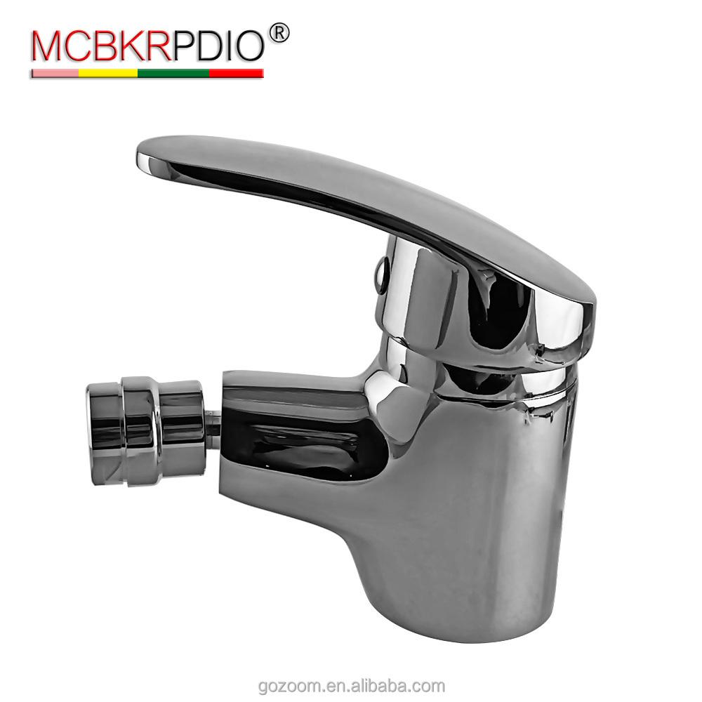 Promotion Series Sanitary Ware Faucet Brass Toilet Bidet Mixer Basin Faucets Hot Cold Water Mixer Single Handle Metered Faucets (Clear,Zinc) чистый