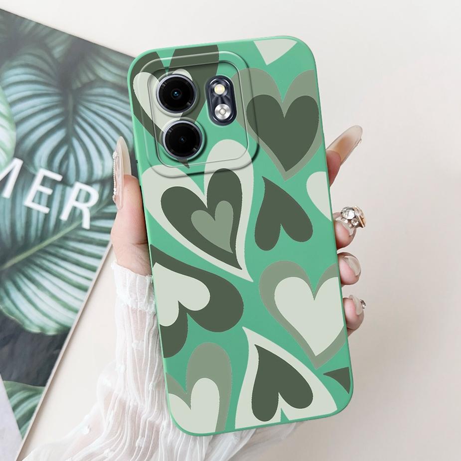 For Infinix Smart 9 Case Hot50i X6531 X6532 Cute Happy Cat Cartoon Cover Soft TPU Phone Case For Infinix Hot 50i Smart9 HD Shell