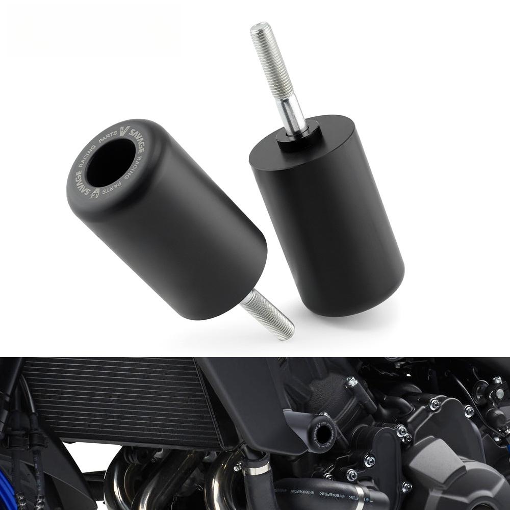 For Yamaha MT-09 Motorcycle Modified Body Anti-fall Rubber Protector Anti-fall Ball Protection Bar Accessories