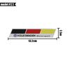 For VW Golf Tiguan Touran Polo GTI Jetta Passat CC Scirocco Arteon 3D Car Metal Emblem Badge Car Body Trunk Badge Stickers Decal