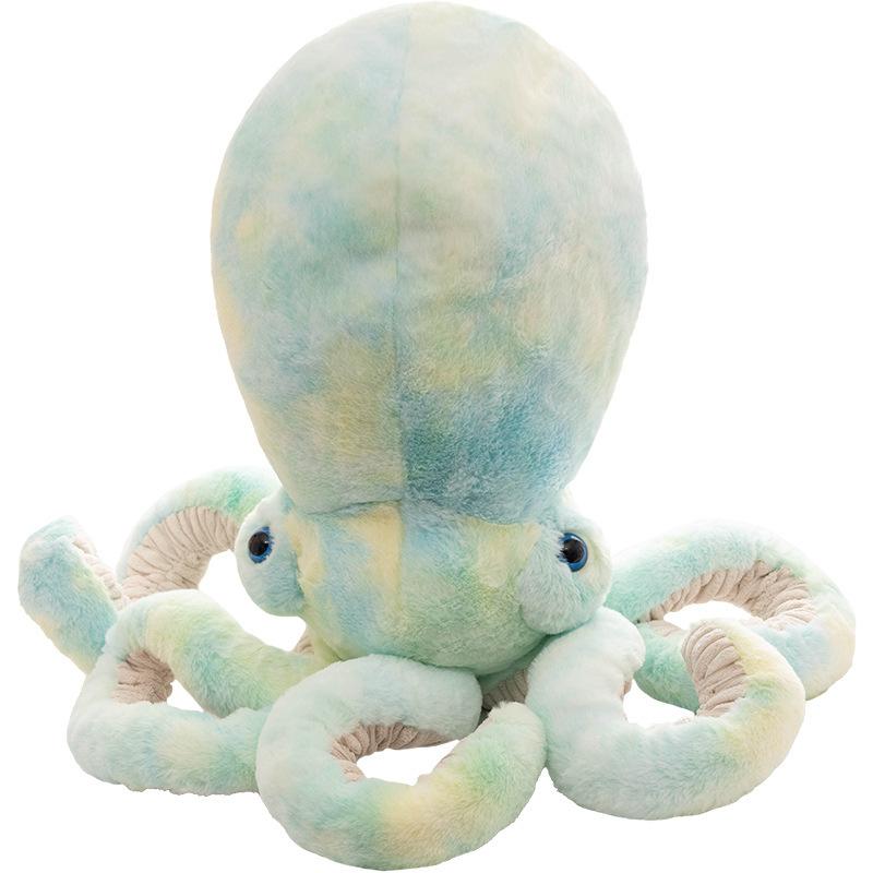 Cute Colorful Octopus Doll Plush Toy Octopus Doll Pillow Children Comforting Doll Girl Birthday Gift