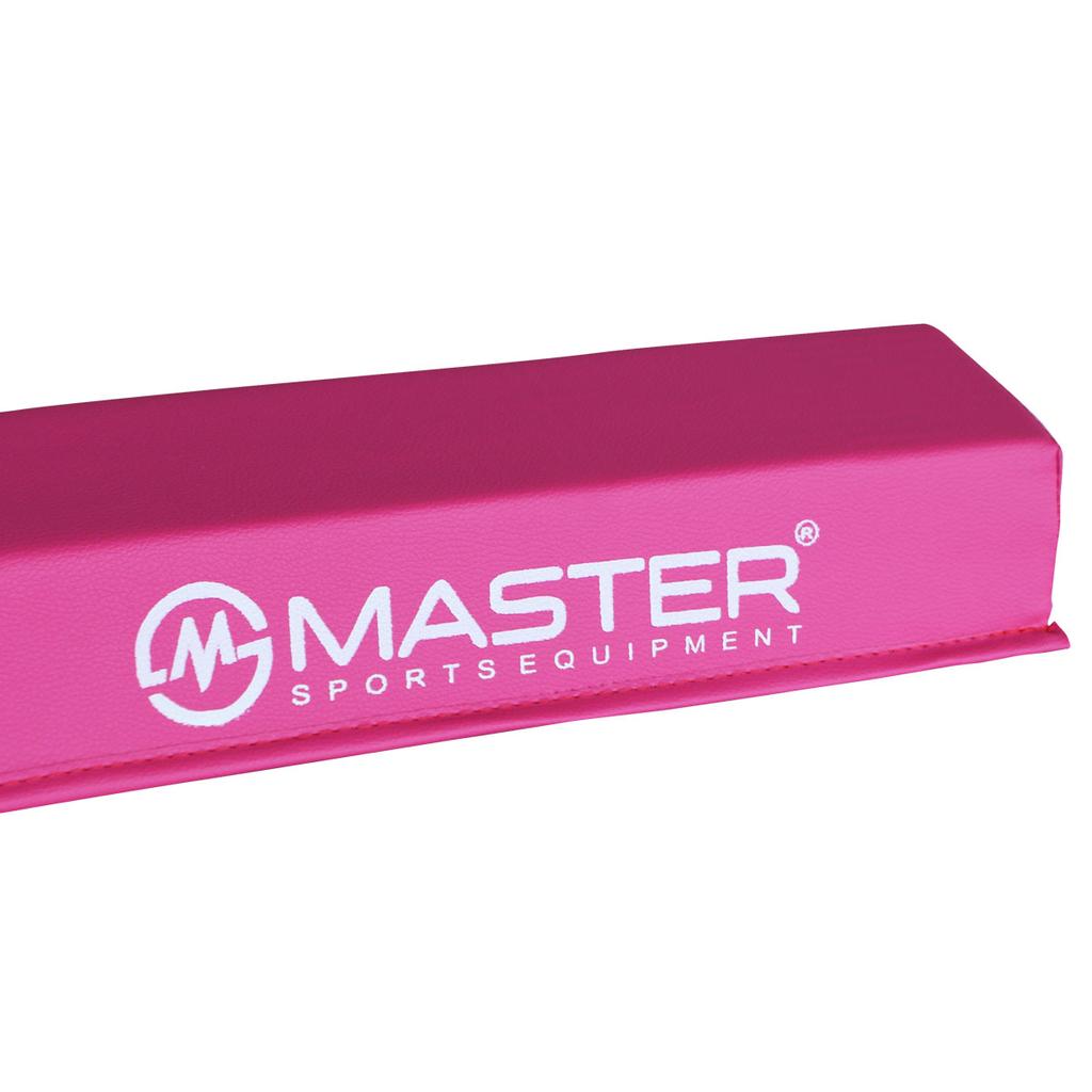 Faltbarer Gymnastik-Balken Master 240 cm EVA - Pink